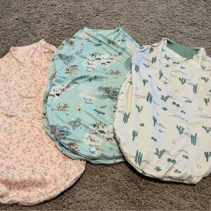 Mamacoco cocoon swaddles lot of 3